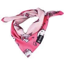Bandana Pet para Cachorro e Gato Tamanho P M G - Freefaro - Modelo Hello Kitty
