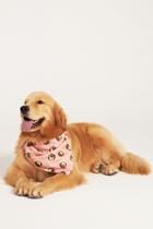 Bandana Pet Personalizada Rosa Salmão