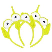 Bandana PLUSMAYI Alien Headband de pelúcia de três olhos para adulto Bandana PLUSMAYI Alien Headband de pelúcia de três olhos para adulto