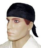 Bandana Preta Ajustável 100% Algodão - Marca Lamare - Ref. 43BDP