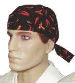 Bandana preta com pimenta - ref 43bd - 100% algodão