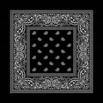 Bandana preta Bandana preta