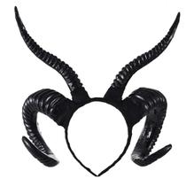 Bandana Qhome Gothic Antelope Sheep Horn Hoop Costume