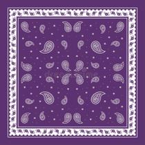 Bandana roxa Bandana roxa
