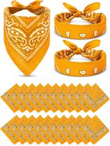 Bandana, tipo unidade, 36 peças, lenço de cabeça Paisley, laranja Bandana, tipo unidade, 36 peças, lenço de cabeça Paisley, laranja