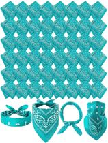 Bandana, tipo unidade, 48 peças, cor azul-petróleo, para o Halloween Bandana, tipo unidade, 48 peças, cor azul-petróleo, para o Halloween