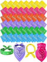 Bandana, tipo unidade, 48 peças, festa de Halloween unissex em Paisley Bandana, tipo unidade, 48 peças, festa de Halloween unissex em Paisley