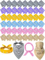 Bandana tipo unidade de 48 peças Paisley Cowboy Halloween Party Bandana tipo unidade de 48 peças Paisley Cowboy Halloween Party