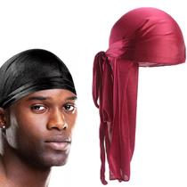 Bandana Touca Durag Waves Várias Cores Protege Cabelo