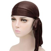 Bandana Touca Durag Waves Várias Cores Protege Cabelo