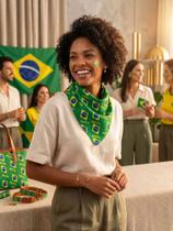 Bandana Triangular Brasil Unissex