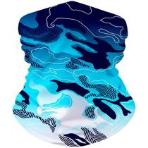 Bandana Tubular Balaclava Pesca Trilha Esportes Corrida Moto Ciclismo Estampa 003 Material:Inverno