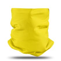 Bandana Tubular Com Proteção Uv 50+ Ad Store Dry Fit Moto Motoboy Amarelo