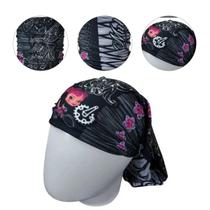 Bandana Tubular Muhu Tatoo Feme Black 7046