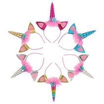 Bandana Unicorn Horn SUNOVELTIES para adolescentes e adultos (pacote com 6) Bandana Unicorn Horn SUNOVELTIES para adolescentes e adultos (pacote com 6)