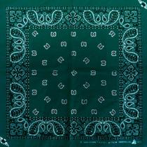 Bandana verde escuro