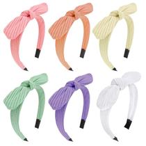 Bandanas Bow Jaciya para meninas e mulheres e acessórios de cabelo x6