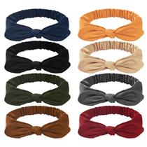 Bandanas Carede Bow para mulheres, turbante, orelhas de coelho, pacote com 8 Bandanas Carede Bow para mulheres, turbante, orelhas de coelho, pacote com 8