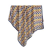 Bandanas De Algodão Com Estampa Floral, Lenço Quadrado De 70cm, Acessório De Cabelo Para Mulheres E