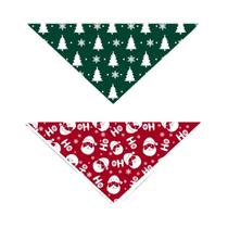Bandanas De Natal Para Animais De Estimação Com Estampa De Plaid, Toalha De Cachorro Com Decorações Bandanas De Natal Para Animais De Estimação Com Estampa De Plaid, Toalha De Cachorro Com Decorações