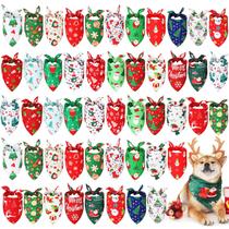 Bandanas de Natal para cães Abbylike 50 peças para cães Bandanas de Natal para cães Abbylike 50 peças para cães