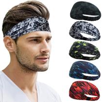 Bandanas esportivas Beister para homens e mulheres (pacote com 5) Bandanas esportivas Beister para homens e mulheres (pacote com 5)