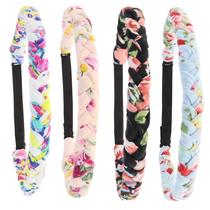 Bandanas florais FROG SAC para meninas e mulheres (conjunto de 4)