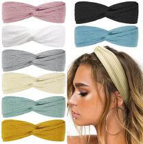 Bandanas Huachi Boho para mulheres, faixas de cabelo antiderrapantes e torcidas x8 Bandanas Huachi Boho para mulheres, faixas de cabelo antiderrapantes e torcidas x8