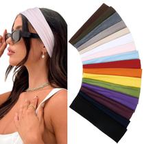Bandanas Huachi Fashion e acessórios de cabelo femininos, pacote com 16 Bandanas Huachi Fashion e acessórios de cabelo femininos, pacote com 16