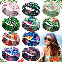 Bandanas Jutom Beach Boho Elastic Tropical Turbante x10 Bandanas Jutom Beach Boho Elastic Tropical Turbante x10