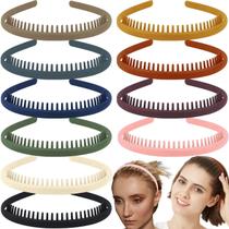 Bandanas LAPOHI Fashion Effortless Plastic Teeth Comb x10