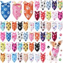 Bandanas para cães Abbylike Paw Print 50 unidades para animais de estimação 80x55x55 cm Bandanas para cães Abbylike Paw Print 50 unidades para animais de estimação 80x55x55 cm