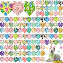 Bandanas para cães Sanwuta 120 peças de esqueletos de abóbora de Halloween Bandanas para cães Sanwuta 120 peças de esqueletos de abóbora de Halloween