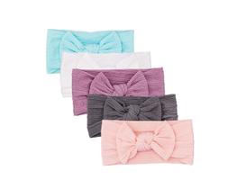 Bandanas Parker Baby Co. Pacote com 5 unidades de nylon Grace Set Cable Knit Bandanas Parker Baby Co. Pacote com 5 unidades de nylon Grace Set Cable Knit
