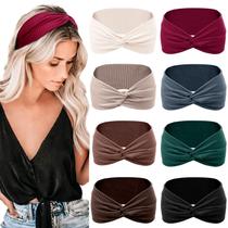Bandanas perfeitas para mulheres, antiderrapantes para cabelos curtos x8