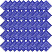 Bandanas Tarpop Paisley Cowboy, poliéster, 50 peças, azul royal