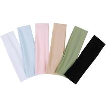 Bandanas TERSE para cabelos curtos femininos, faixas elásticas de suor