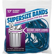 Bandas de borracha Alliance Rubber SuperSize 17 pulseiras de látex azuis