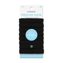 Bandas de cabelo GIMME Spiral Soft No-Snag Elastic, pacote com 8 Bandas de cabelo GIMME Spiral Soft No-Snag Elastic, pacote com 8