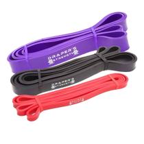 Bandas de Exercício Draper's Strength 104 cm Resistência Pesada Kit com 3 Unidades