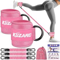 Bandas de resistência do tornozelo KUZARO para mulheres que se exercitam Bandas de resistência do tornozelo KUZARO para mulheres que se exercitam