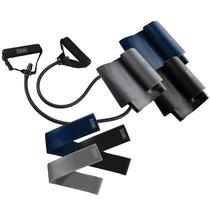 Bandas de Resistência EDX com Alças - Conjunto de 7 para Exercícios