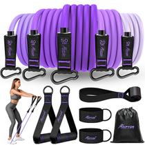 Bandas de Resistencia HPYGN 150 lbs para Mujeres con Mangos y Accesorios