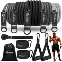 Bandas de resistência HPYGN Fitness Workout de até 250 libras Bandas de resistência HPYGN Fitness Workout de até 250 libras