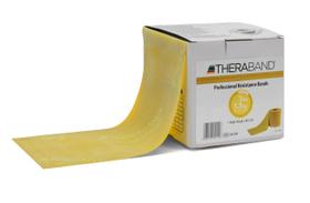 Bandas de resistência Theraband 50 Yard Roll Level 2 Yard Yellow