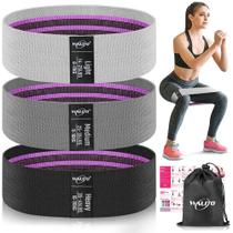 Bandas de resistência WALITO para exercícios de pernas e nádegas, conjunto de 3