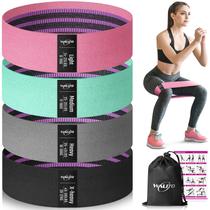 Bandas de resistência WALITO para exercícios de pernas e nádegas, conjunto de 4