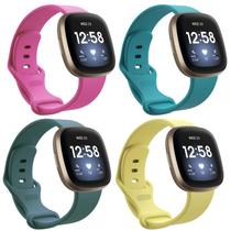 Bandas esportivas SENGKOB compatíveis com Fitbit Sense/Versa 3 Bandas esportivas SENGKOB compatíveis com Fitbit Sense/Versa 3