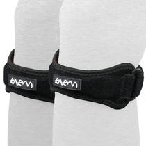 Bandas para Rodilla con Soporte para Tendón Rotuliano KARM, Color Negro