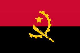 Bandeira 1,50x0,90mt Angola